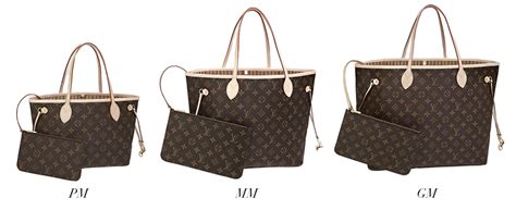 difference between louis vuitton gm and mm|louis vuitton size guide.